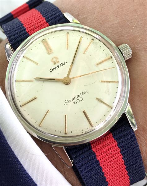 omega seamaster vintage strap